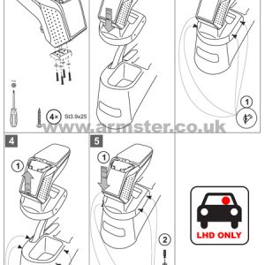 Kia Soul Armster Armrest